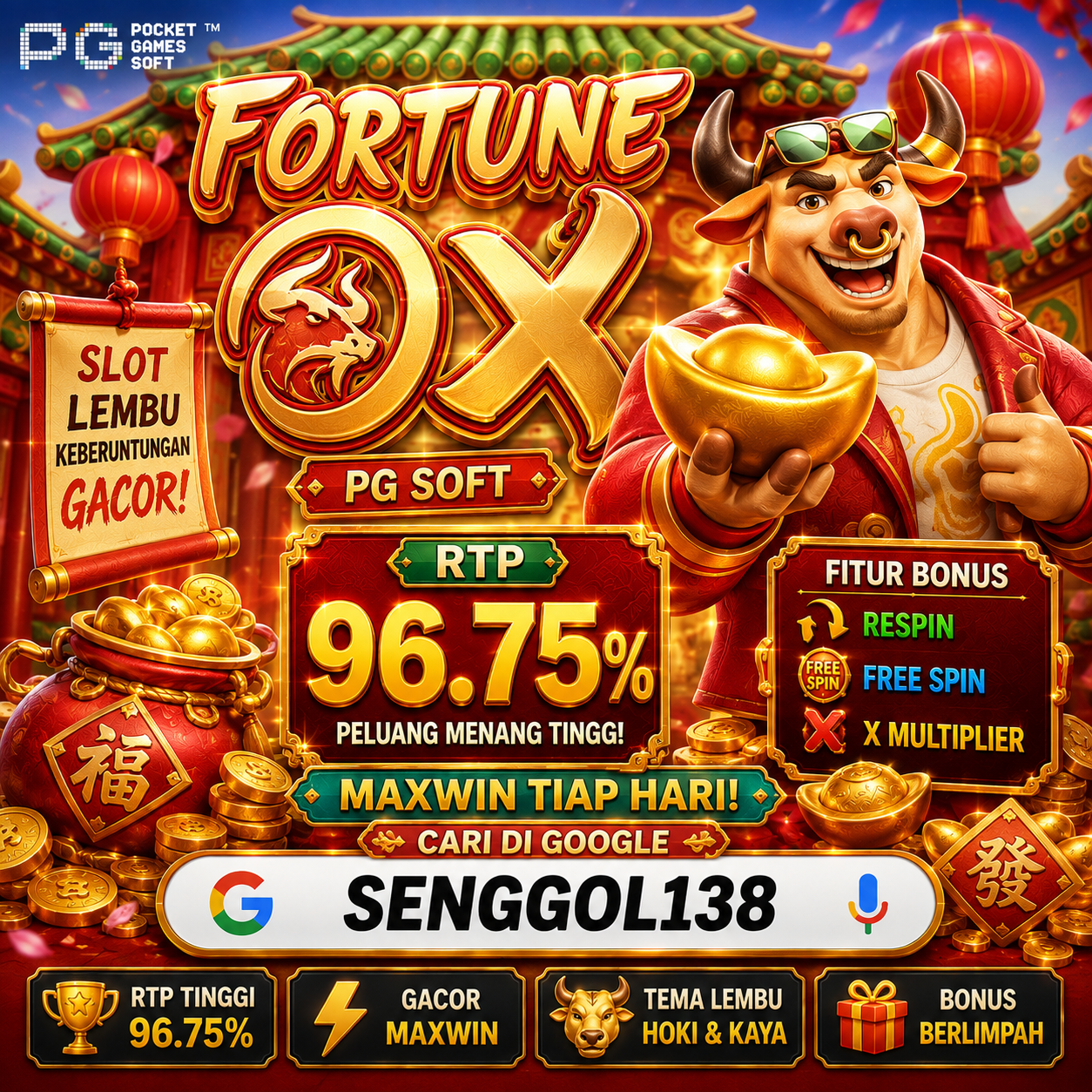 Fortune Ox Slot PG Soft